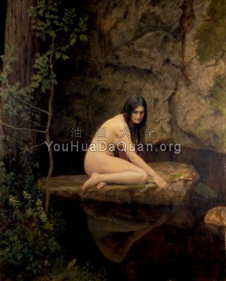 The Water Nymph - 约翰·柯里尔